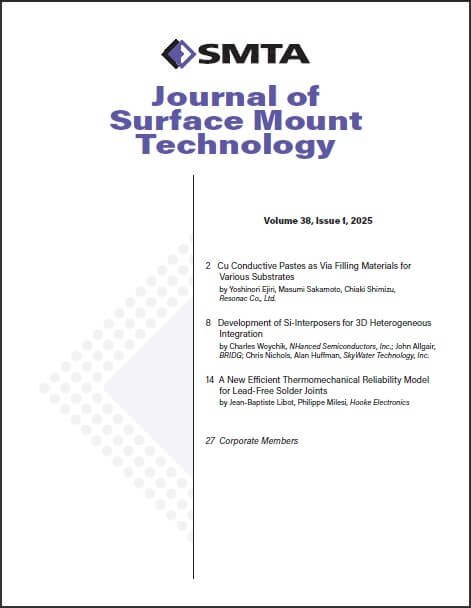 Journal of Surface Mount Technology発行
