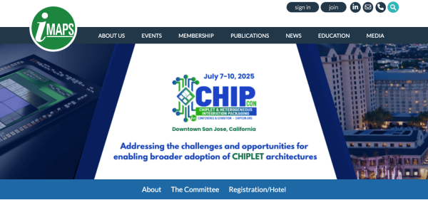 7月にIMAPSがコンファレンス CHIPCON 2025 を開催