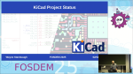 KiCadプロジェクトの現状報告の講演動画が公開