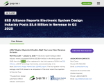 第3四半期のエレクトロニクスシステム設計(ESD)産業は売上56億ドルに