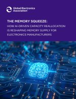 グローバル・エレクトロニクス協会がメモリ逼迫に関する報告書を公開