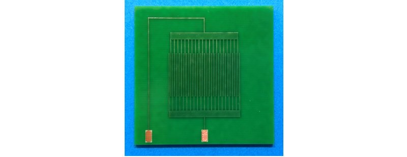 図-2 サンプル(櫛形基板)