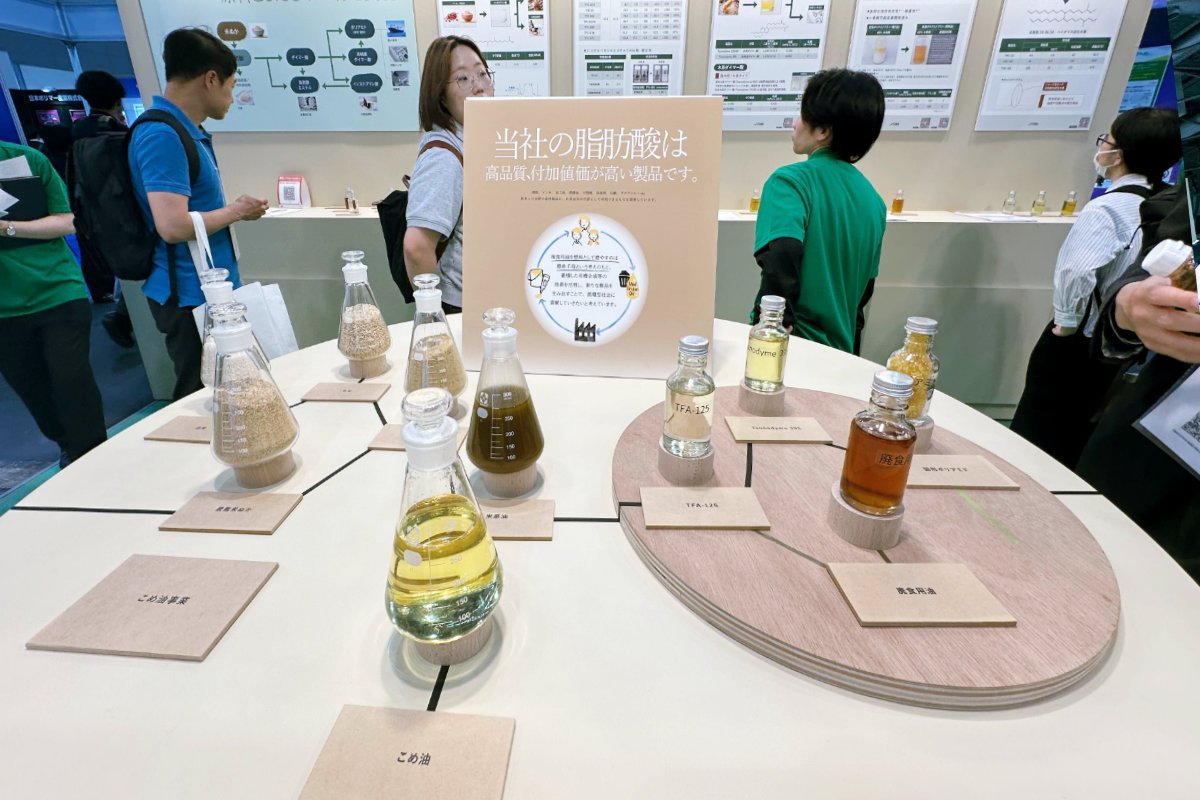 高機能素材 Week［大阪］築野オレオケミカルズ株式会社出展製品