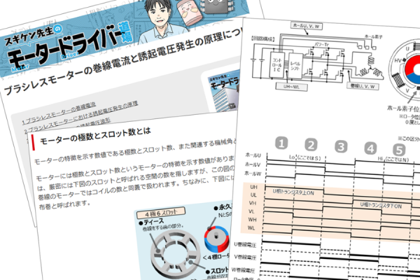 ブラシレスモーターの基礎が学べる「モータードライバー道場」